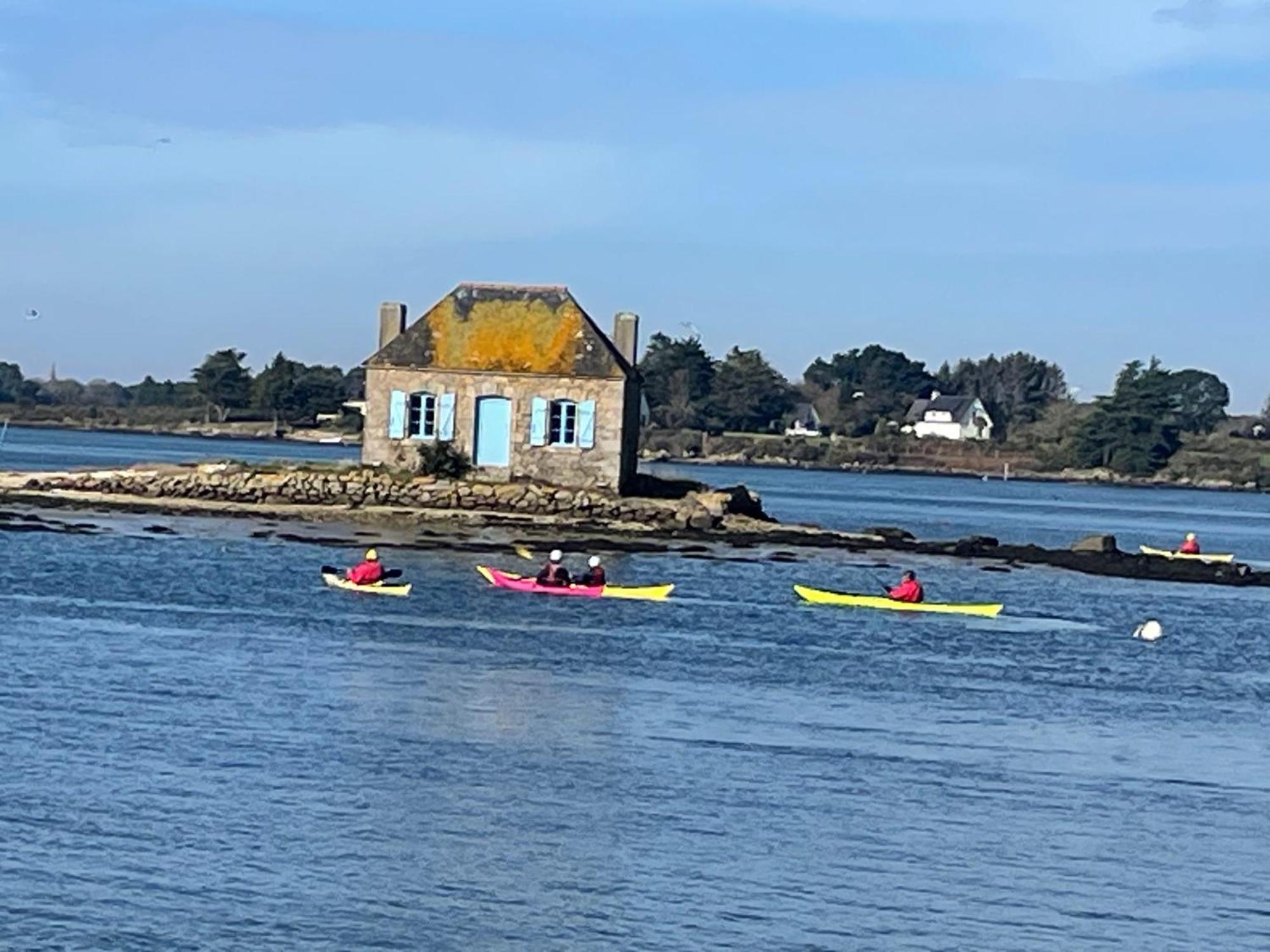 Gites D Izel2 Entre Terre Et Mer Pres D'Un Golf Ploemel Bagian luar foto
